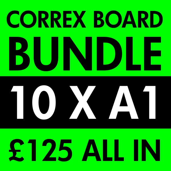 10 X A1 for £125