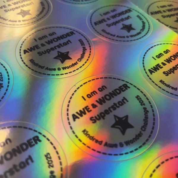 Holographic Stickers