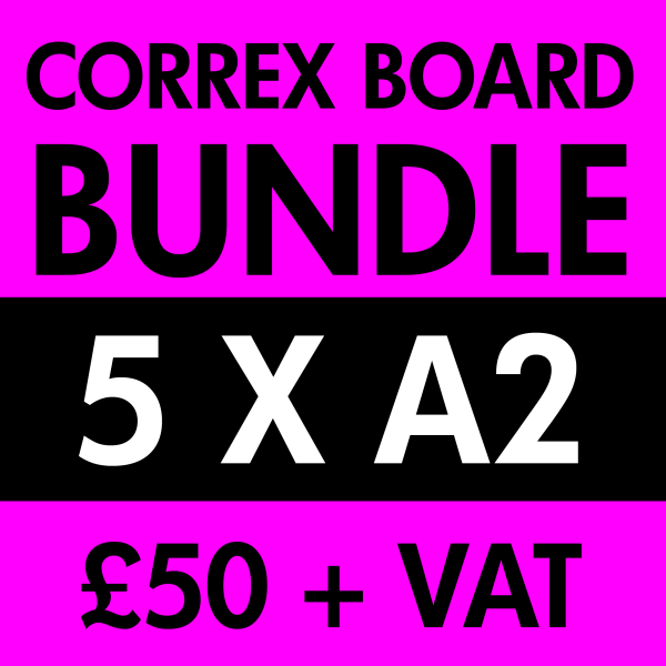 5 X A2 for &pound;50 + VAT