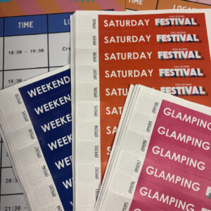 Festival wristbands